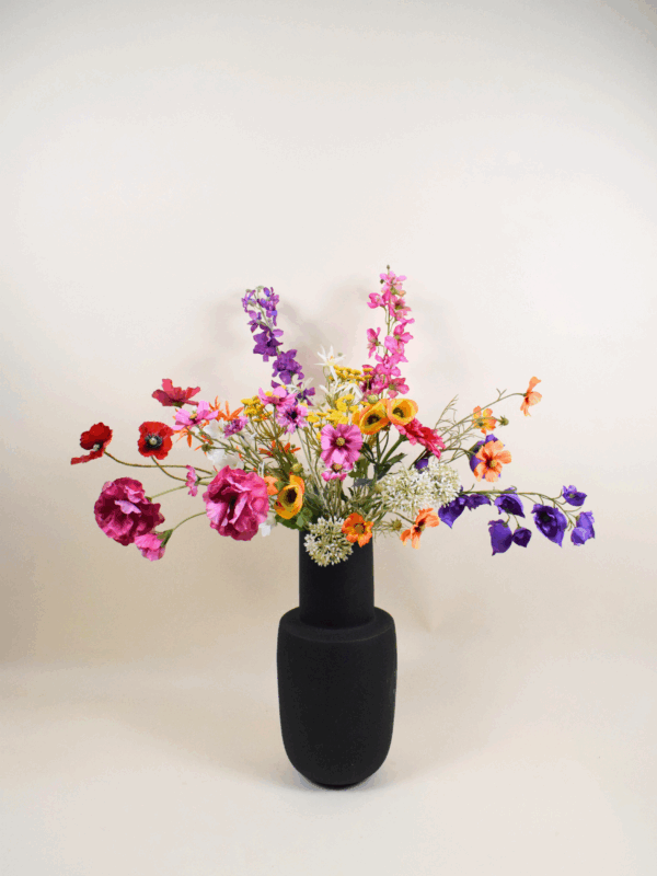 Vaas Zwart Middel (21 x 40 cm) +€ 33,50